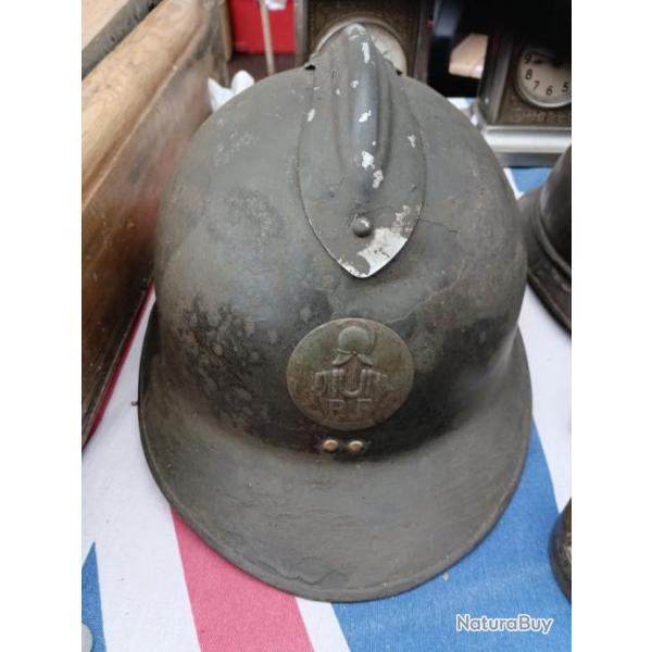 casque franais WW1 du gnie coque