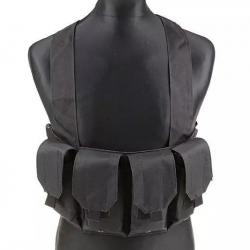 Gilet tactique type Chest rig (GFT) Noir