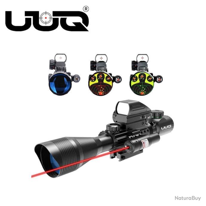 Lunette Stoeger Airguns 4x32 compacte à réticule lumineux - Lunettes de