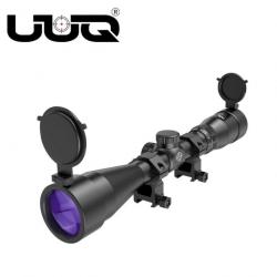 Lunette de visée UUUQ 3-9×40 avec illumination rouge/verte, revêtement violet  LIVRAISON GRATUITE !!