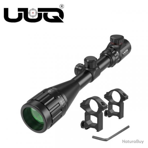 Lunette de fusil UUQ 3-9x40 AO avec illumination rouge/verte  LIVRAISON GRATUITE !!