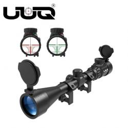 Lunette de visée UUQ 3-9×40 adaptée aux rails de 11/20mm.