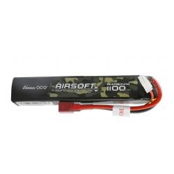 Batterie airsoft Gen Ace Lipo 11.1 V 25C 3S1P 1100mAh Connecteur DEAN