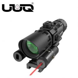 Lunette tactique UUQ 4X32 à prismes optiques  réticule gravé sur verre  LIVRAISON GRATUITE !!