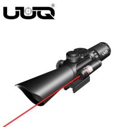 Lunette de visée tactique UUQ 3.5-10X40 compatible avec rail Picatinny de 20mm