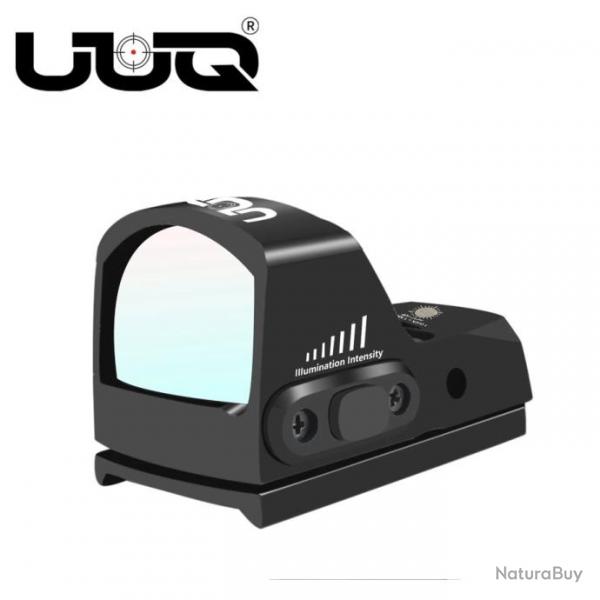 UUQ Mini Lex Daily Sight-2MOA  points verts, rail Picatinny 20mm LIVRAISON GRATUITE !!