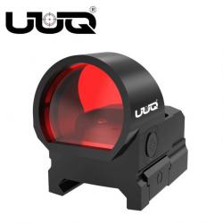 Visée point rouge UUQ avec activation par secousse, 2MOA, optique réflexe micro 1x26mm