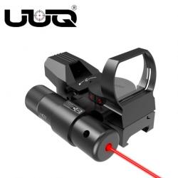 Visée point rouge reflex UUQ 1X22X33 avec 4 réticules LIVRAISON GRATUITE !!