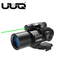 Visée point vert/rouge UUQ 1X30 avec laser vert, 4 MOA  LIVRAISON GRATUITE !!