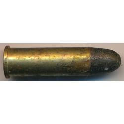 (10173)  UNE CARTOUCHE .38 S&W SPL  A BALLE PLOMB  Années 1890 POUDRE NOIRE  par SFM pour collection