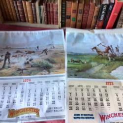 Calendrier winchester 1973/1974