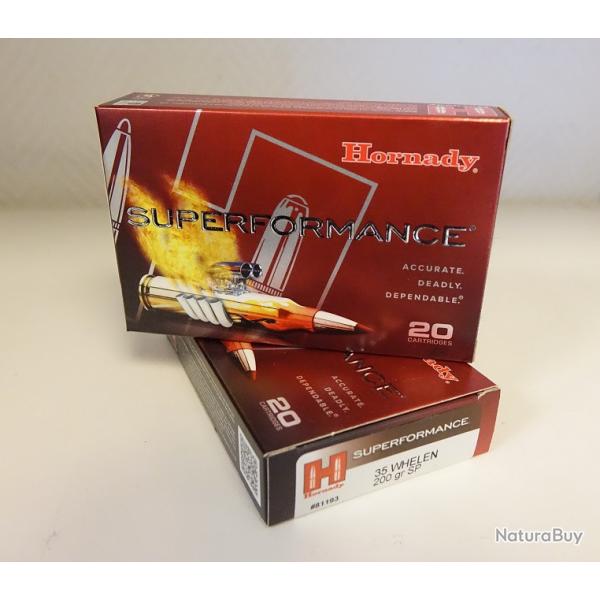 2 boites 35 Whelen *** DESTOCKAGE *** Cartouches Hornady Superformance