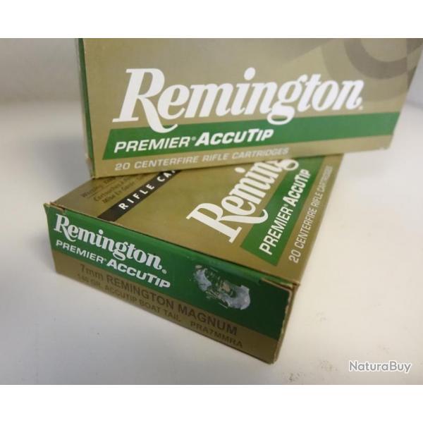 *** 2 boites *** 7mm Remington Magnum *** 7 RM *** DESTOCKAGE ***