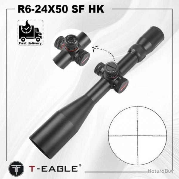 T-EAGLE R 6-24X50SF 20mm bas- Paiement en 3 ou 4 fois - LIVRAISON GRATUITE !!!