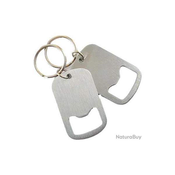 Porte cl dcapsuleur mtal petit modle  personnaliser