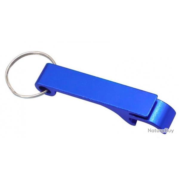 Dcapsuleur mtal Bleu porte cls personnalisable