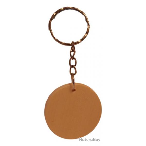 Porte cls en bois rond  graver