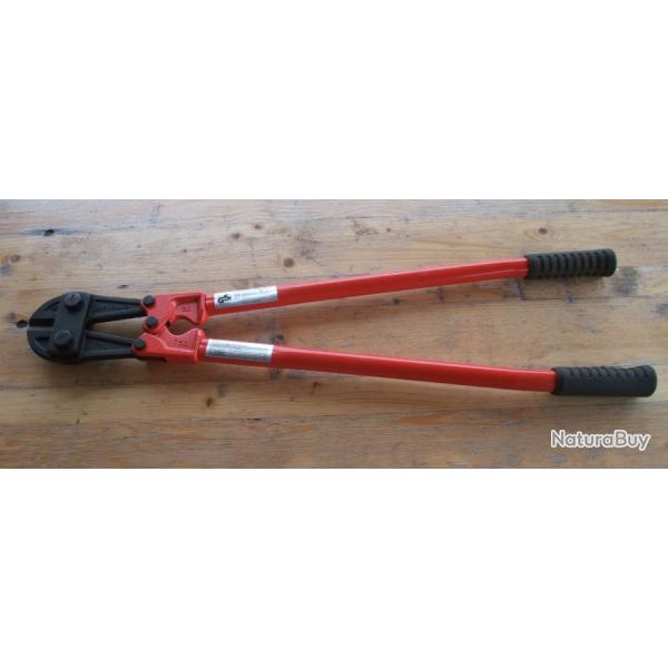 Pince coupe boulons acier Taliaplast 750 mm