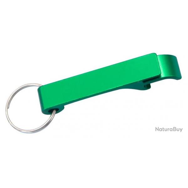 Vente Flash ! Dcapsuleur mtal Vert porte cls personnalisable