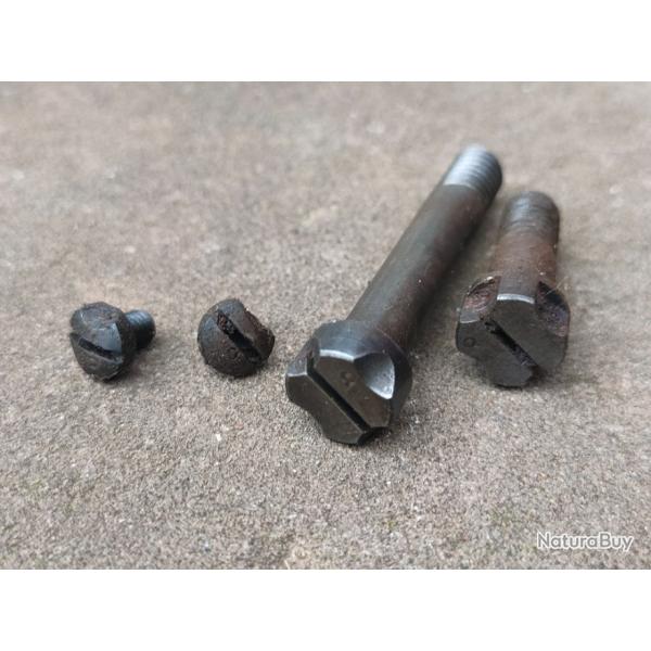 Lot de 4 vis de botier pour Mauser 98