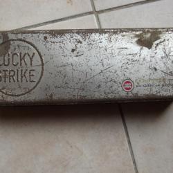 COLLECTION - Ancienne boite métallique LUCKY STRIKE TBE de fonctionnement dans son jus