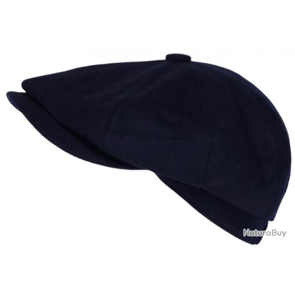 Beret Casquette Gavroche Bleue Marine Feutre Tradition Anster Taille unique Bleu