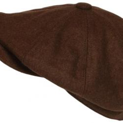 Beret Casquette Gavroche Marron Fauve Feutre Tradition Anster Taille unique Marron