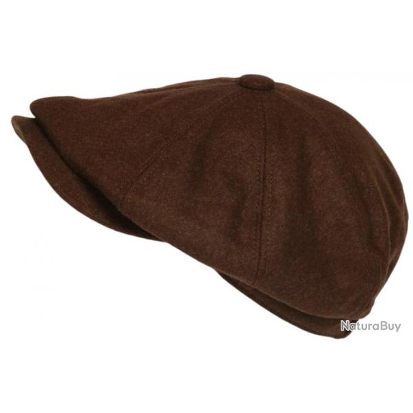 Beret Casquette Gavroche Marron Fauve Feutre Tradition Anster Taille unique Marron