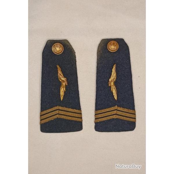 Epaulettes Sergent chef arme de l'air 44/45 Libration