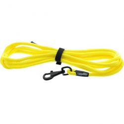 BF24 ! - Longe Canihunt ALP ronde jaune polyester 10mm - 10 mètres