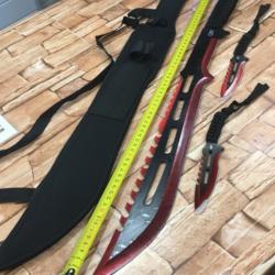 Machette « crocodile dundy » avec étui