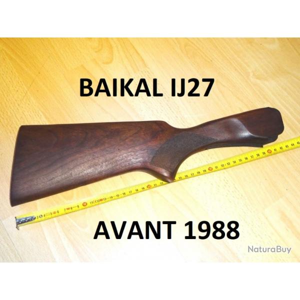 CROSSE fusil BAIKAL IJ27 avant 1988 ancien modele crosse BAIKAL IJ 27 - VENDU PAR JEPERCUTE (J3A13)