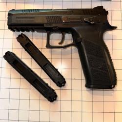 CZ P-09 CO2 mixte BBs et diabolo 4.5mm (3,7 Joules)