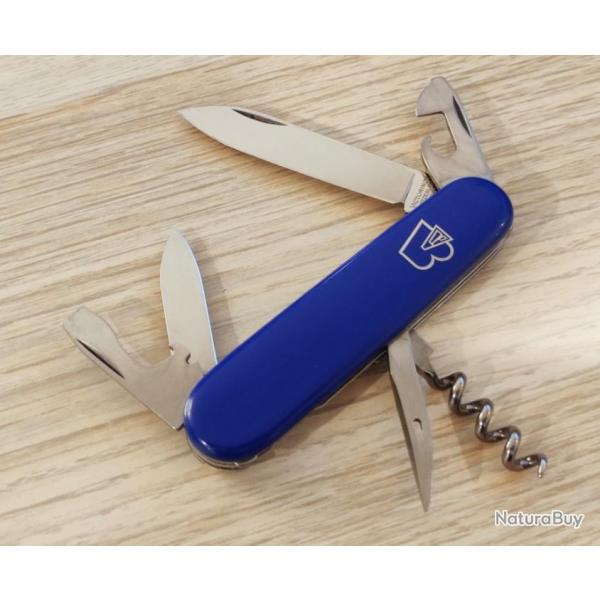 Victorinox couteau suisse Standard Bleu BV insert mtallique