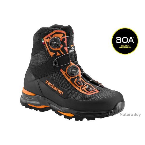 Chaussures 3033 Rondane GTX RR Boa Noir/Orange Zamberlan - Montagne - 48