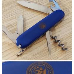 Victorinox couteau suisse Spartan Department of the Navy USA