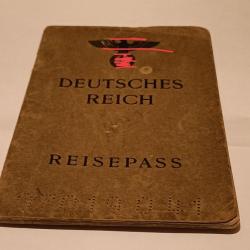 Passe- port allemand WW2 original