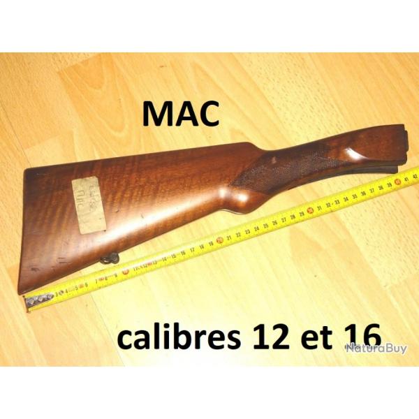 crosse fusil MAC calibre 12 et 16 MANUFACTURE ARMES DE CHTELLERAULT - VENDU PAR JEPERCUTE (J3A14)