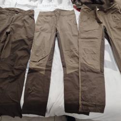 Lot de pantalon de chasse femme