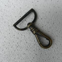 mousqueton laiton pour porte épée et sabre d'officier