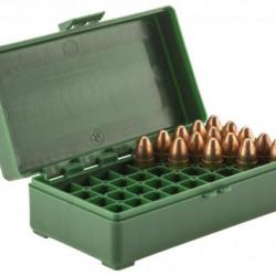 Boite de rangement pour 50 munitions Calibre 9x19