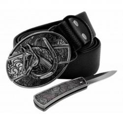 Boucle De Ceinture Couteau Horse