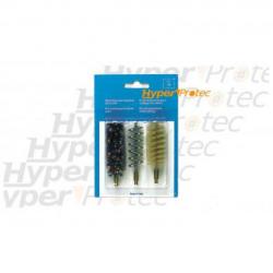 3 brosses de nettoyage pour calibre 14 mm