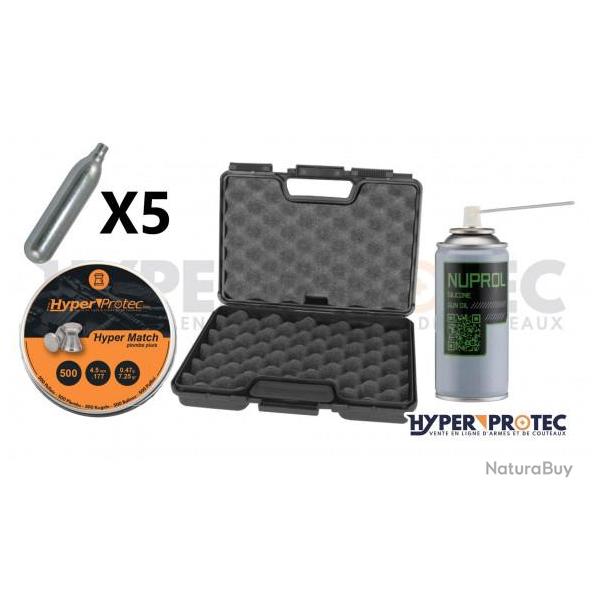 Kit Entretien et consommable pour votre arme  plomb 4.5 mm