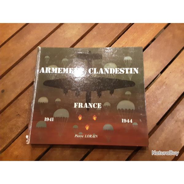 Livre armement clandestin France 1941-1944