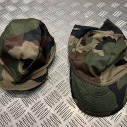 casquette militaire camouflage csv 1995 taille 58 et 1 neuf