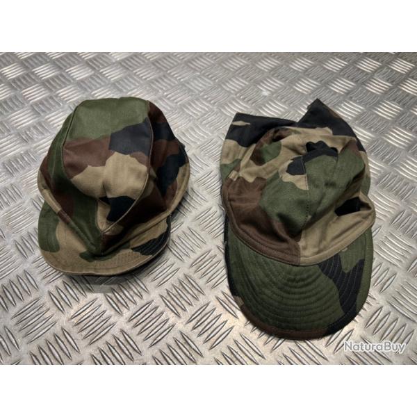 casquette militaire camouflage csv 1995 taille 58 et 1 neuf