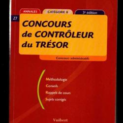 concours de controleur du trésor + réussir le concours d'agent de recouvrement  du trésor