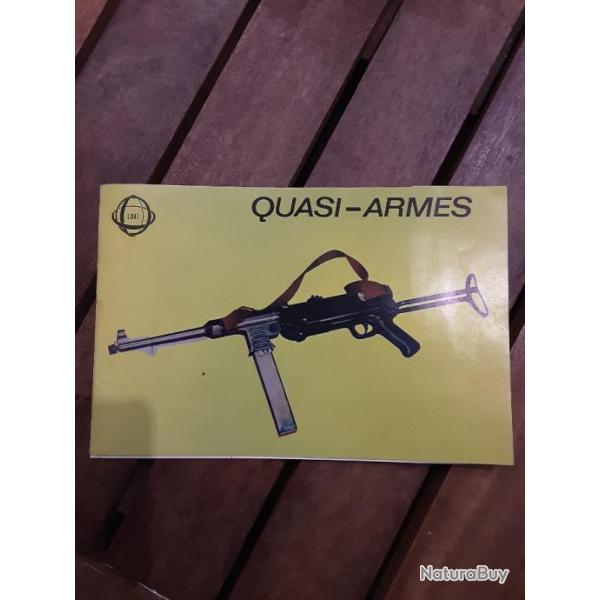 Ancien catalogue quasi armes Oki