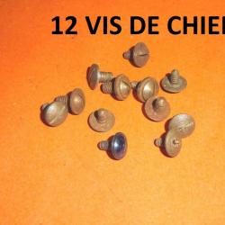 lot de 12 vis de chien de fusil a chiens type LEFAUCHEUX - VENDU PAR JEPERCUTE (D22C1322)